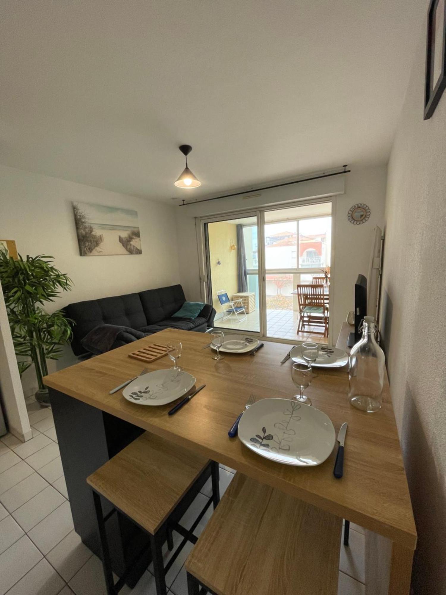 Plages & Marina - Joli T2 A 200m Des Plages Apartment Sete